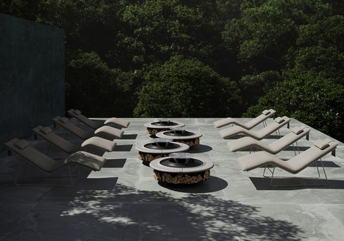 Caldera Yuvarlak Dış Mekan Şöminesi