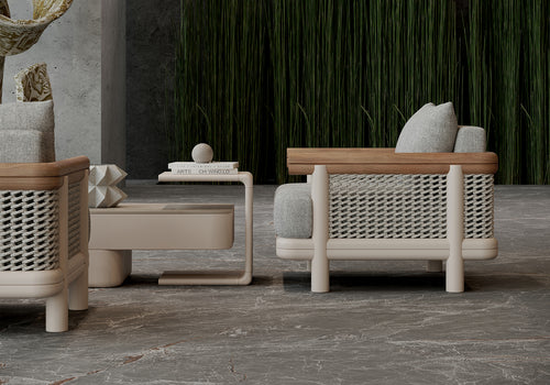 ALVO-bisque İKİLİ OTURMA GRUBU