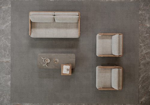 ALVO-bisque İKİLİ OTURMA GRUBU