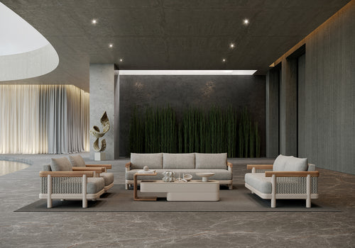 ALVO-bisque İKİLİ OTURMA GRUBU