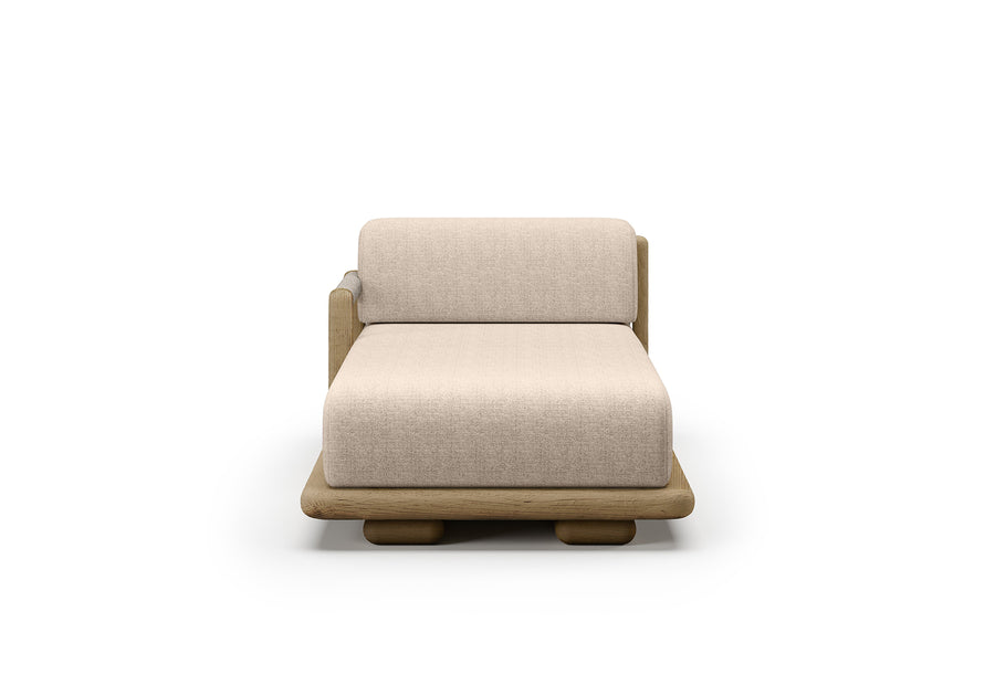 CALEO-natural SOL KOLLU ŞEZLONG