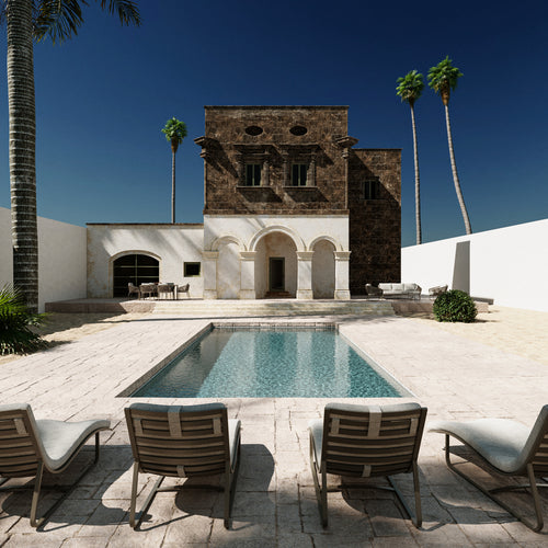 Fınol Charcoal Şezlong