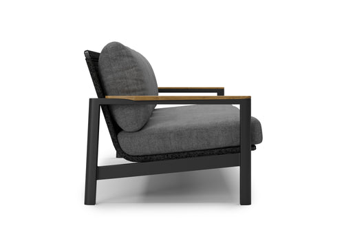 Easton Charcoal Üçlü Kanepe