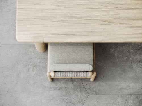 Caleo-natural Kollu Sandalye