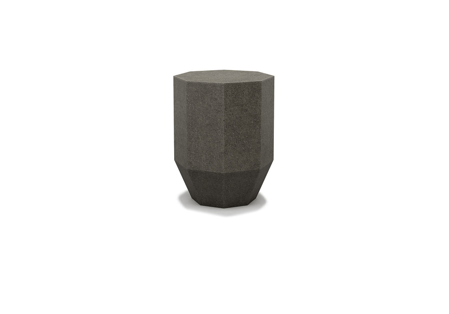 GEMMA S Concrete Charcoal Sehpa