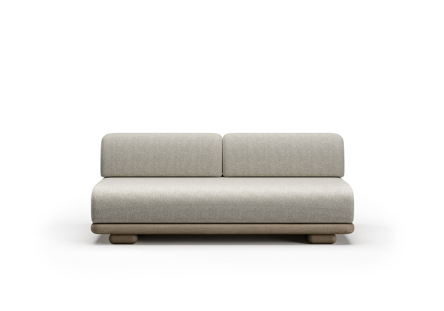 CALEO-ash İKİLİ KOLSUZ KANEPE