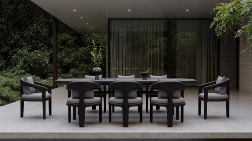 Whale Noche 8 Kişilik Masa Grubu