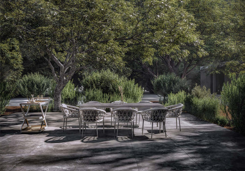 Muse Sılver 8 Kişilik Masa Grubu