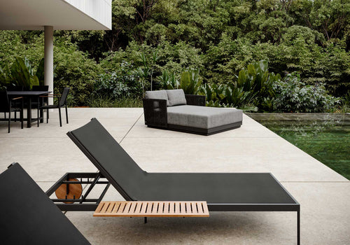 Mateo Teak Şezlong