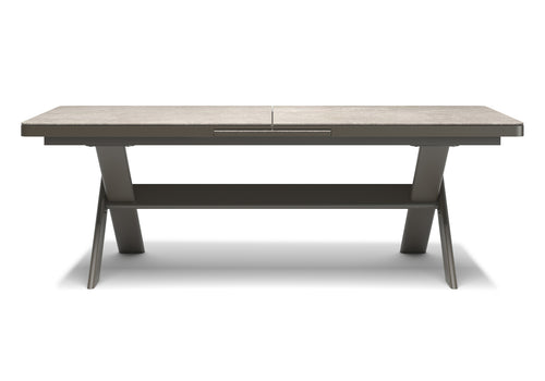 Swan Charcoal Extendable Dınıng Table