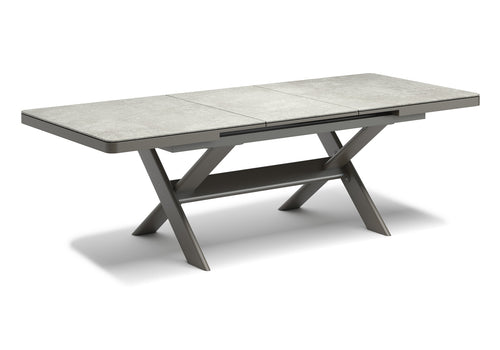 Swan Charcoal Extendable Dınıng Table
