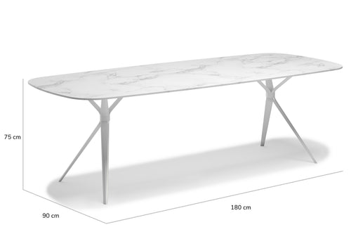 Gemma Pıke Dınıng Table For 6