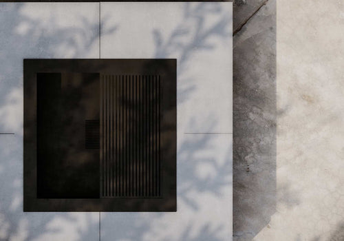 Hetta Kare Dış Mekan Şöminesi