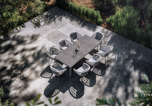 Muse Sılver 8 Kişilik Masa Grubu