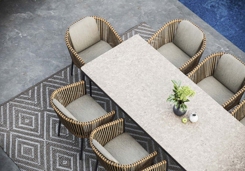 Moccasın 8 Kişilik Masa Grubu