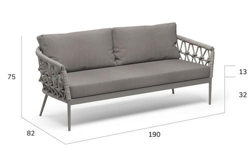 Muse Sılver Lounge Set