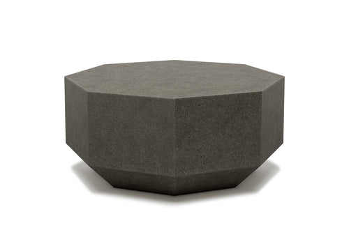 Gemma M Concrete Charcoal Sehpa