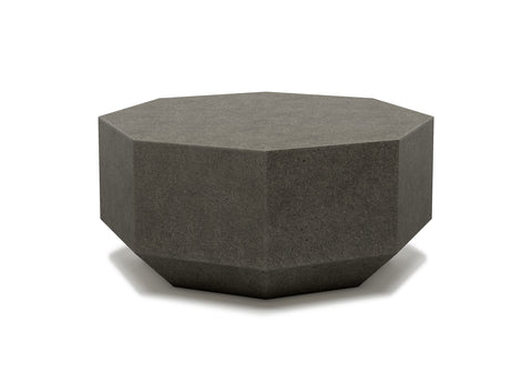 Gemma M Concrete Charcoal Sehpa