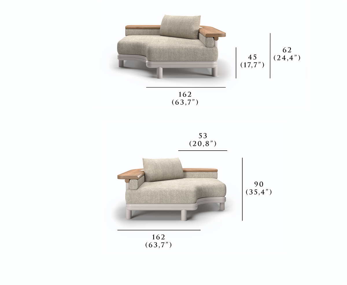 ALVO-bisque KÖŞE KOLTUK