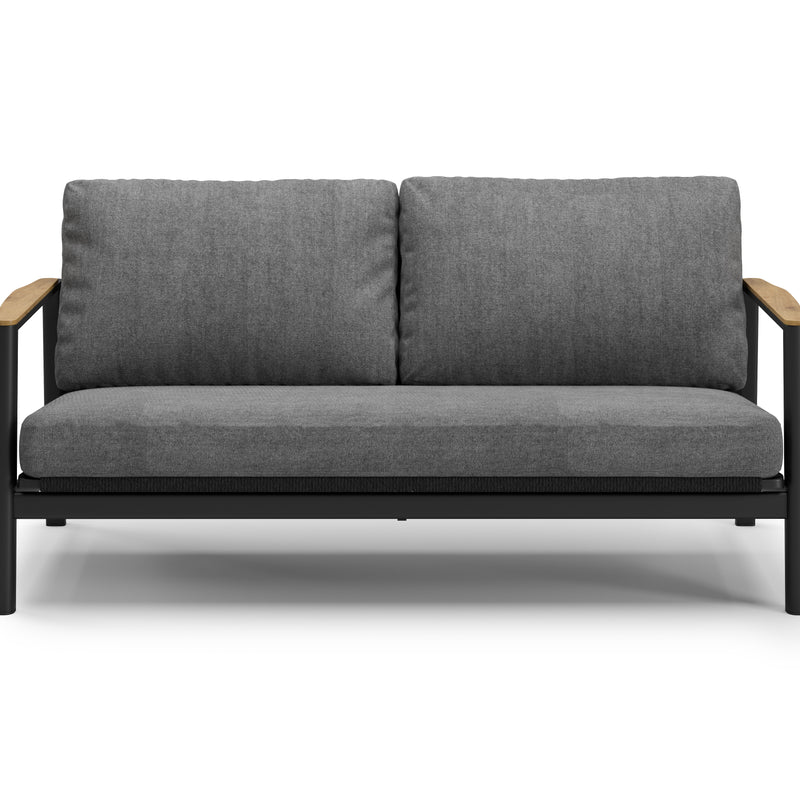 Easton Charcoal İkili Kanepe