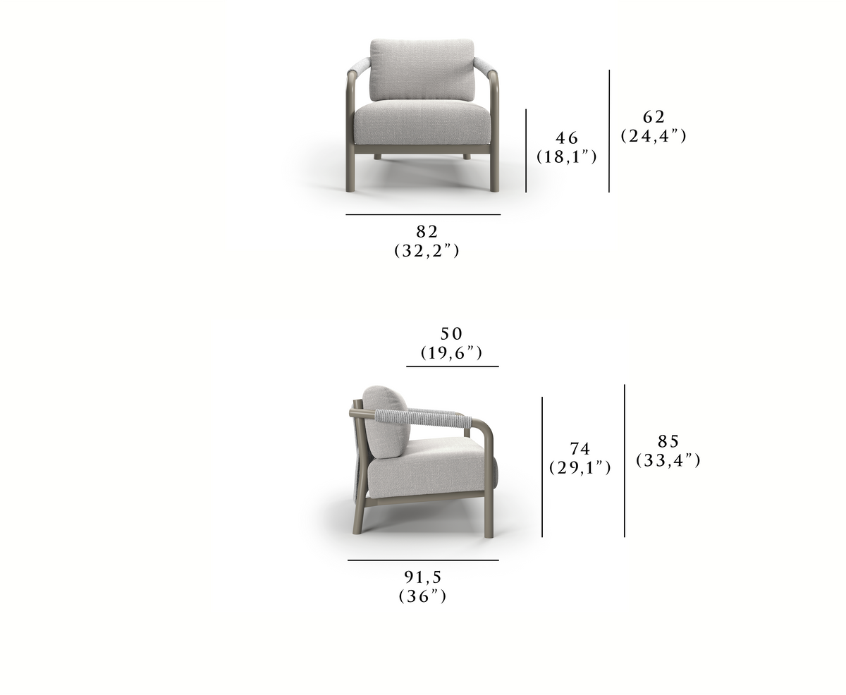 LORVAIN-silver KOLTUK