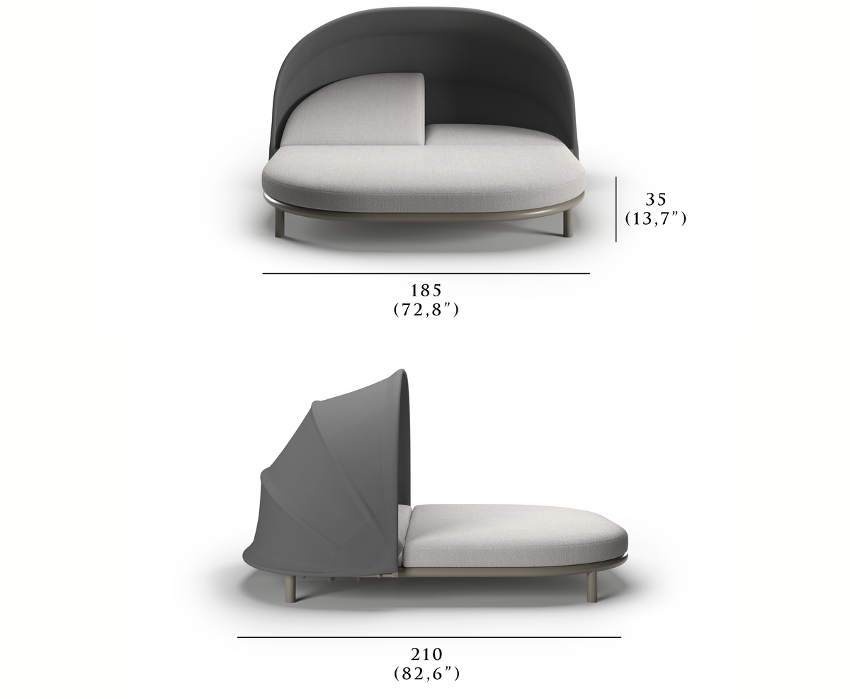 LORVAIN-silver DAYBED