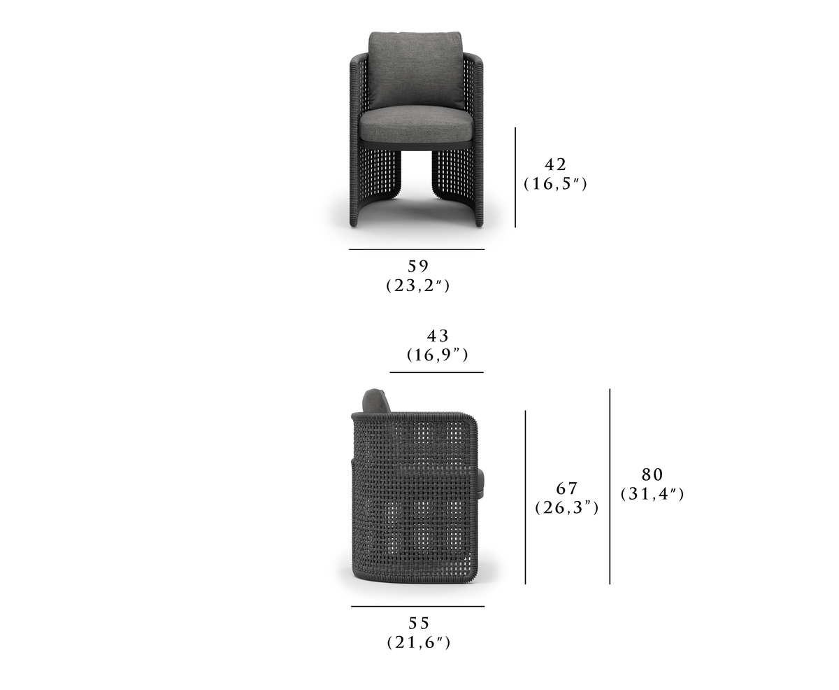 MIURA-nightfall SANDALYE