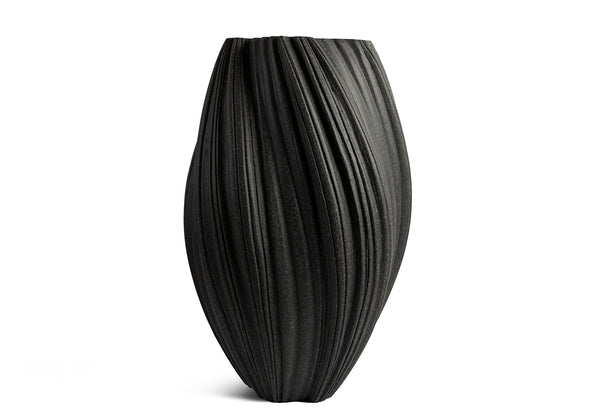 Dune Sandstone S Black Saksı