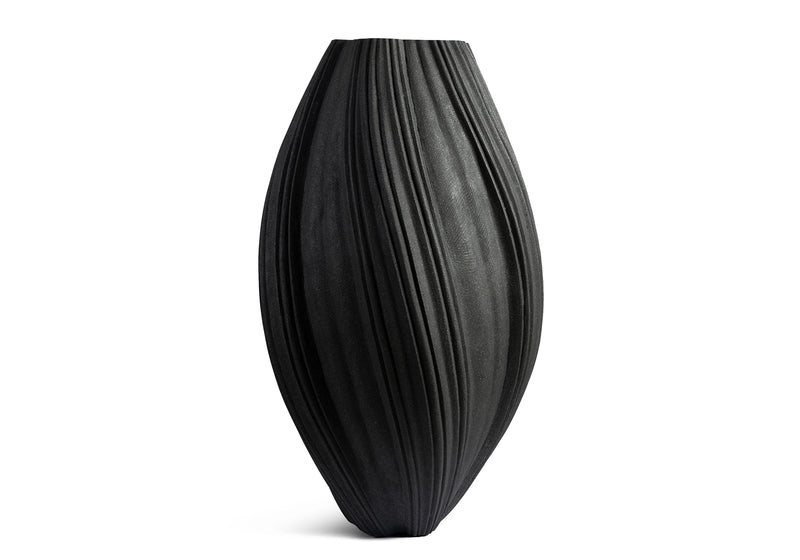 Dune Sandstone L Black Saksı
