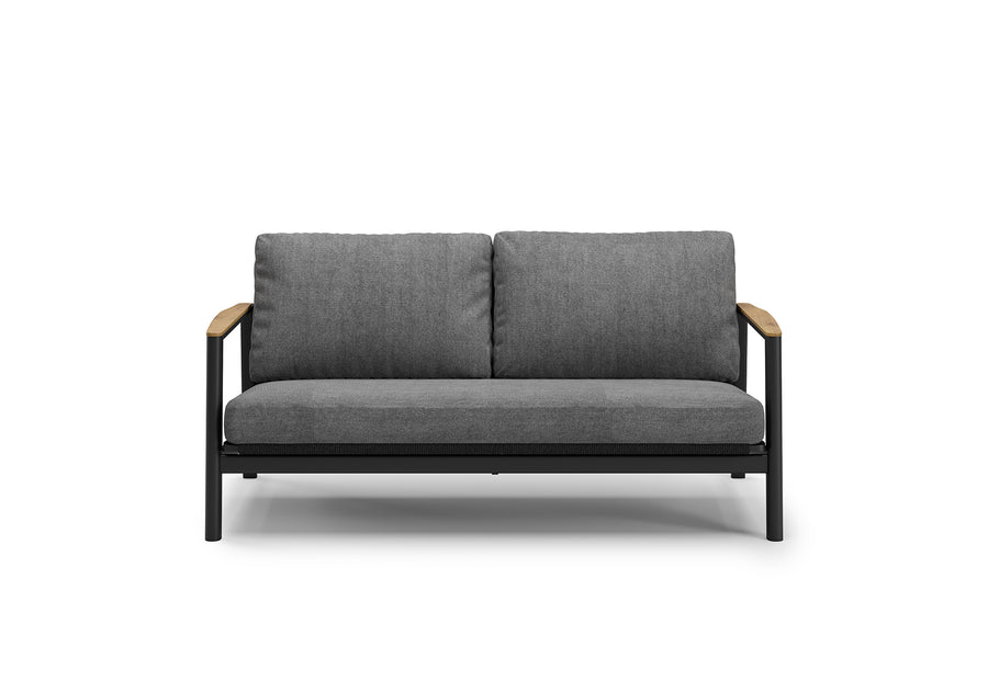 EASTON-charcoal İKİLİ KANEPE