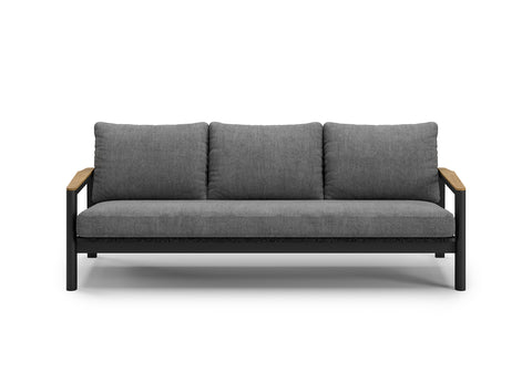   EASTON-charcoal ÜÇLÜ KANEPE