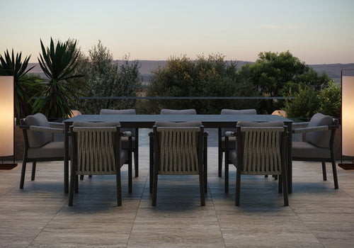 LORVAIN-nightfall 8 KİŞİLİK MASA GRUBU