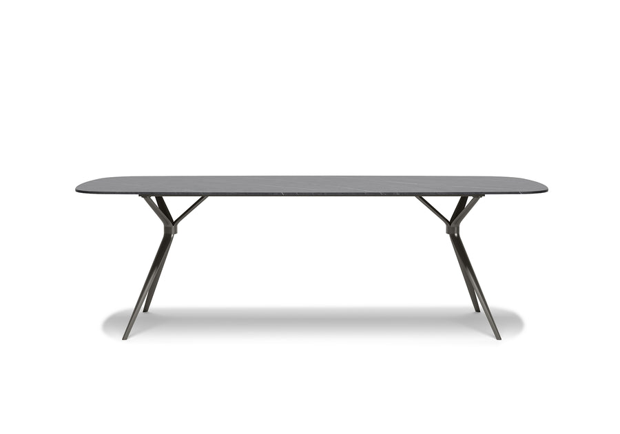 GEMMA-charcoal 6 Kişilik Masa