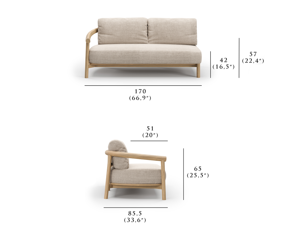 LYORA SOL KOLLU KANEPE