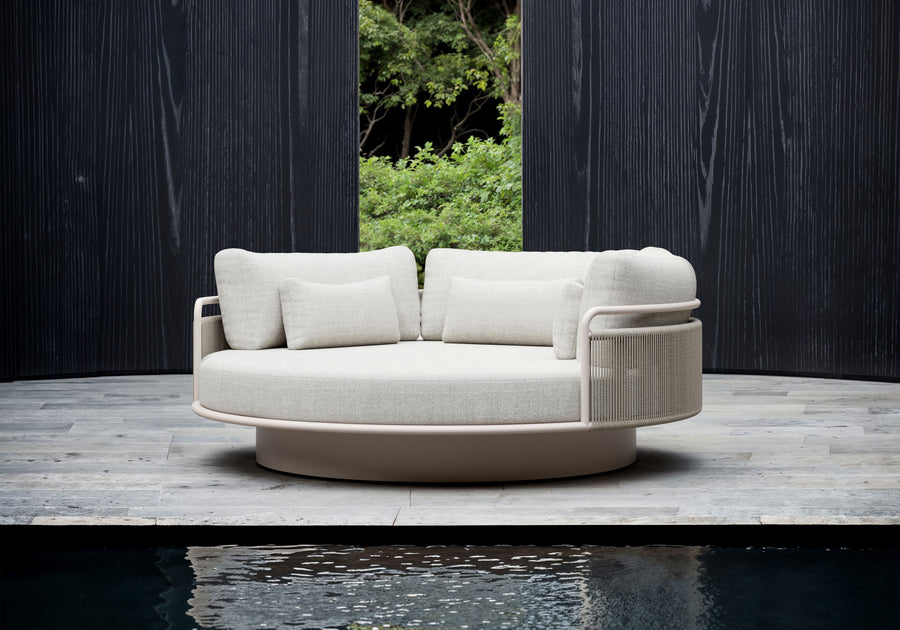 LINK-bisque MEDITATION BED