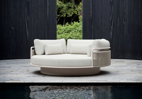 LINK-bisque MEDITATION BED