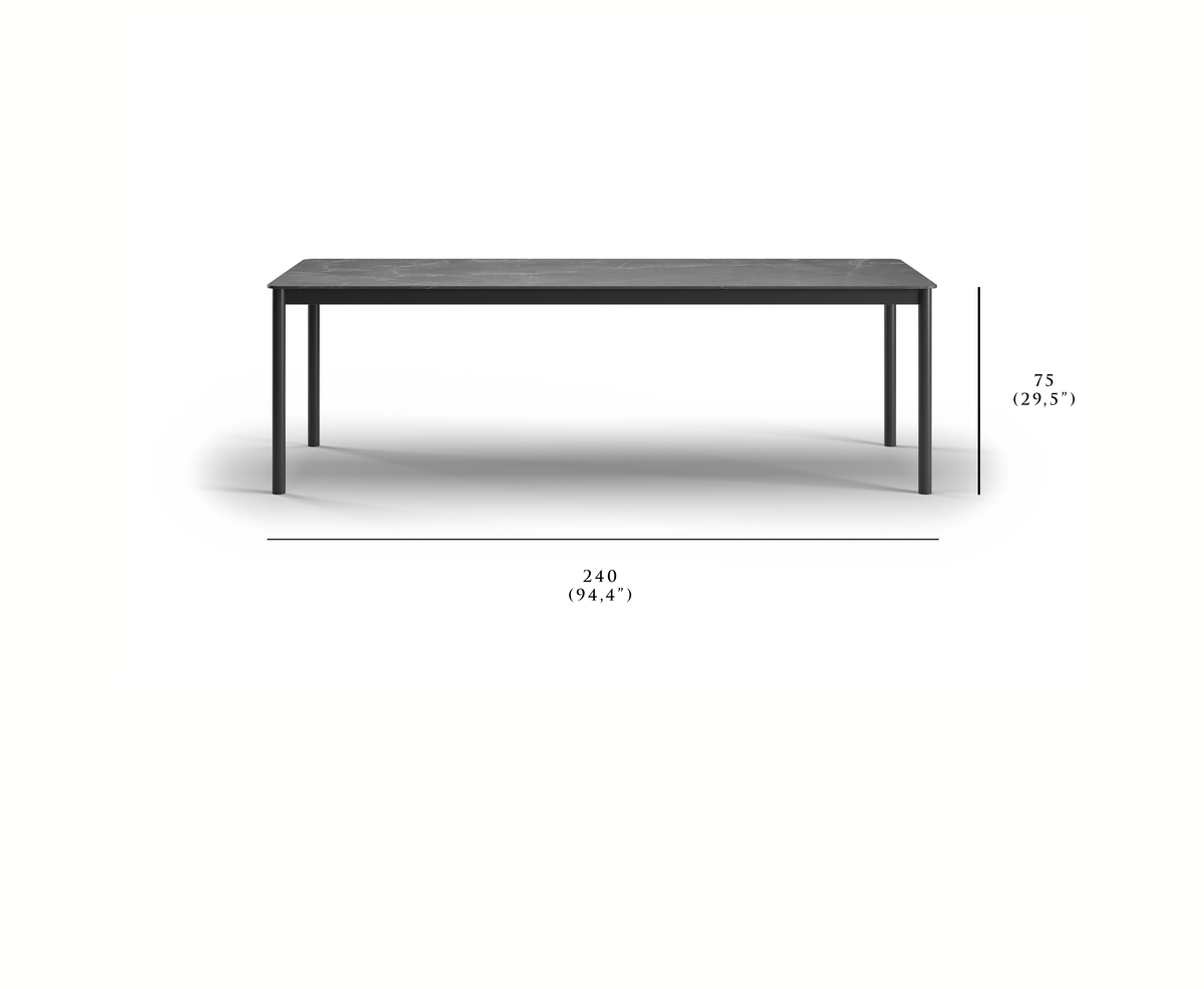 LORVAIN-nightfall 8 KİŞİLİK MASA