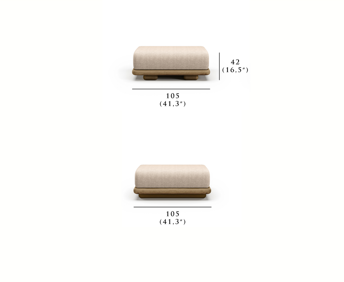 Caleo-natural Puf