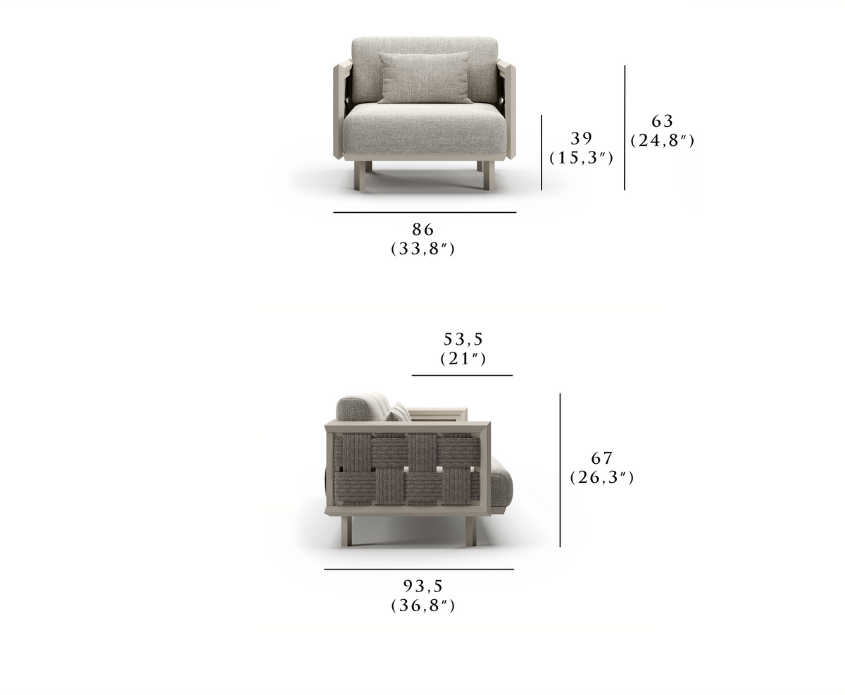 ÉCLAT-bisque KOLTUK