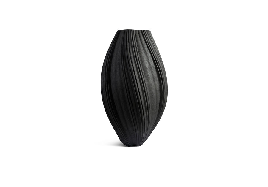 Dune Sandstone S Black Saksı