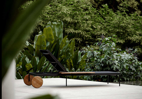 Mateo Teak Şezlong