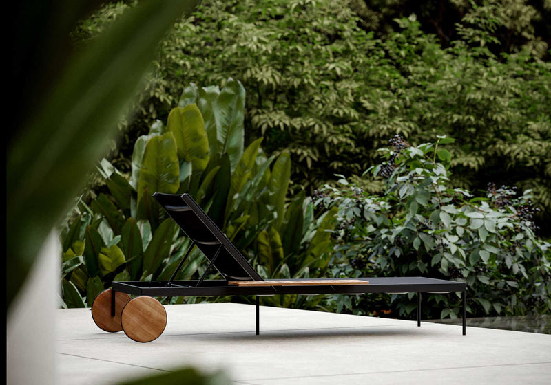 Mateo Teak Şezlong