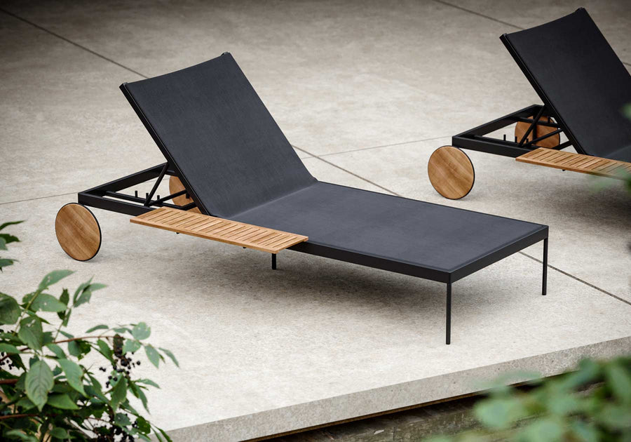 Mateo Teak Şezlong