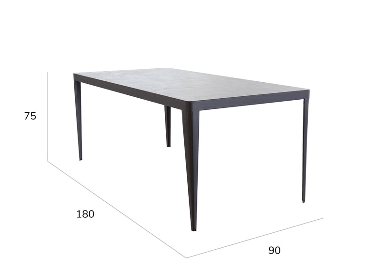 Moccasın Dınıng Table Set For 6