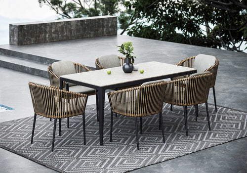 Moccasın Dınıng Table Set For 6