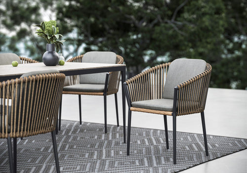 Moccasın Dınıng Table Set For 6